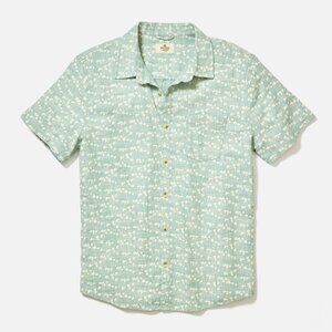 Stretch Selvage Short Sleeve Shirt - Marine Layer - Men's Large